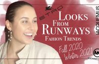 F 20 W 21 Fashion Trends. Recreating runway looks from Etro, Michael Kors, and Jacquemus shows.